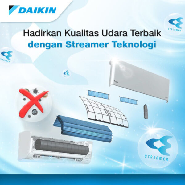 AC DAIKIN FTKQ60UV Room Air Inverter 2.5 PK