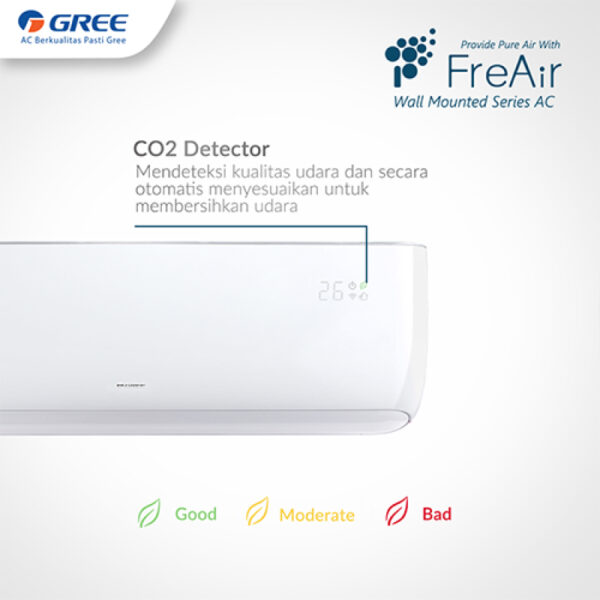 GREE GWC-12FREAIR FREAIR Wall Mounted - Inverter Series