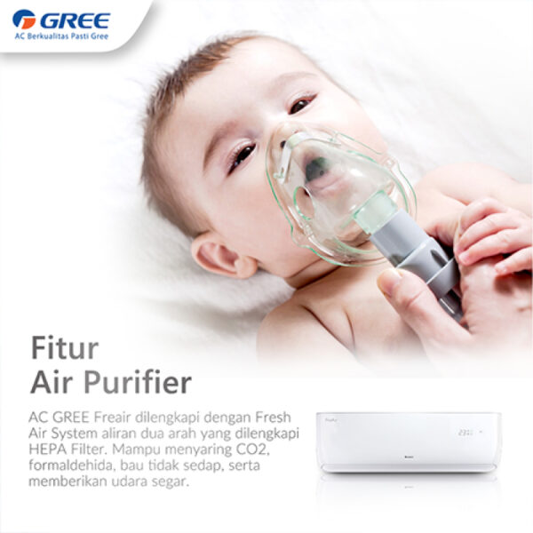 GREE GWC-12FREAIR FREAIR Wall Mounted - Inverter Series