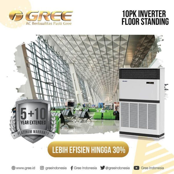 GREE LF28WPD-NA-M Air Cooled Package Unit - Floor Standing