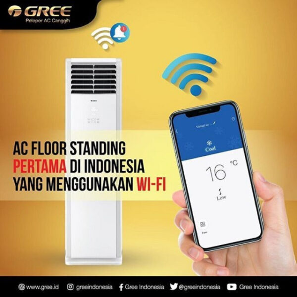 GREE GVC-55TS-S TS Series - Deluxe Floor Standing