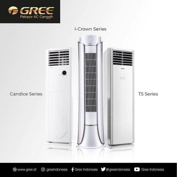 GREE GVC-55TS-S TS Series - Deluxe Floor Standing