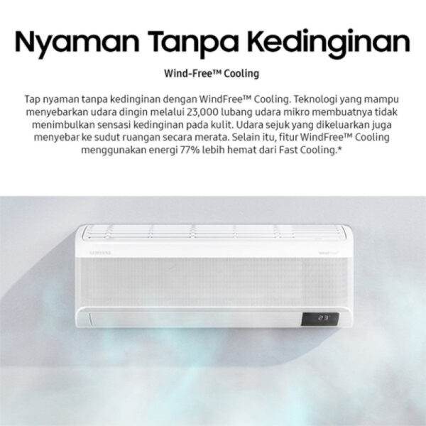 AC SAMSUNG AR13BYFANWKXSE WindFree™ Lite 1,5 PK