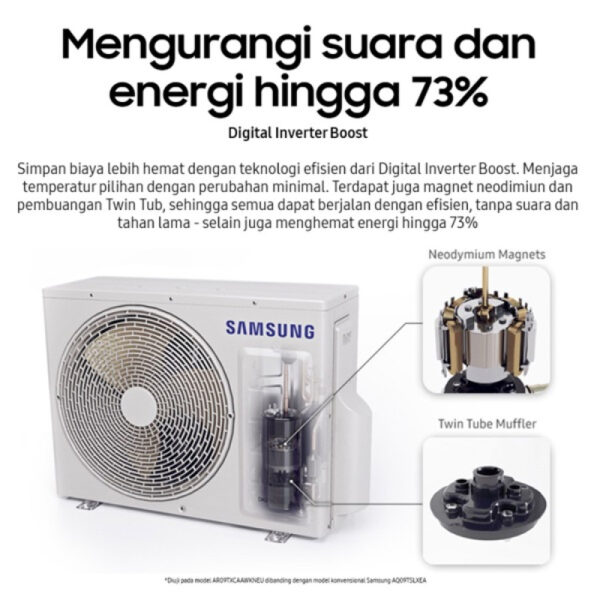 AC SAMSUNG AR13BYFANWKXSE WindFree™ Lite 1,5 PK