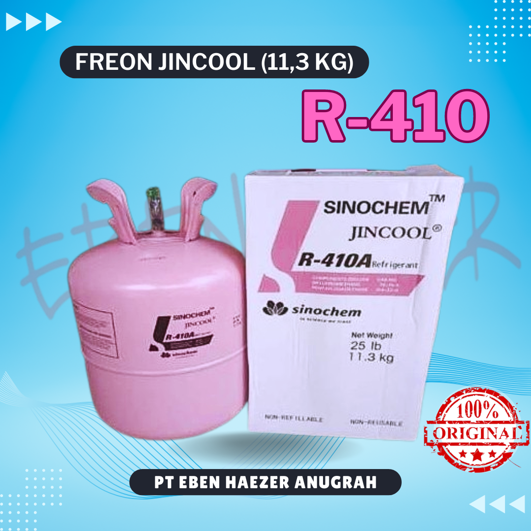 Toko FREON R 410 JINCOOL (11,3 kg) PER CAN - PT EBEN HAEZER ANUGRAH